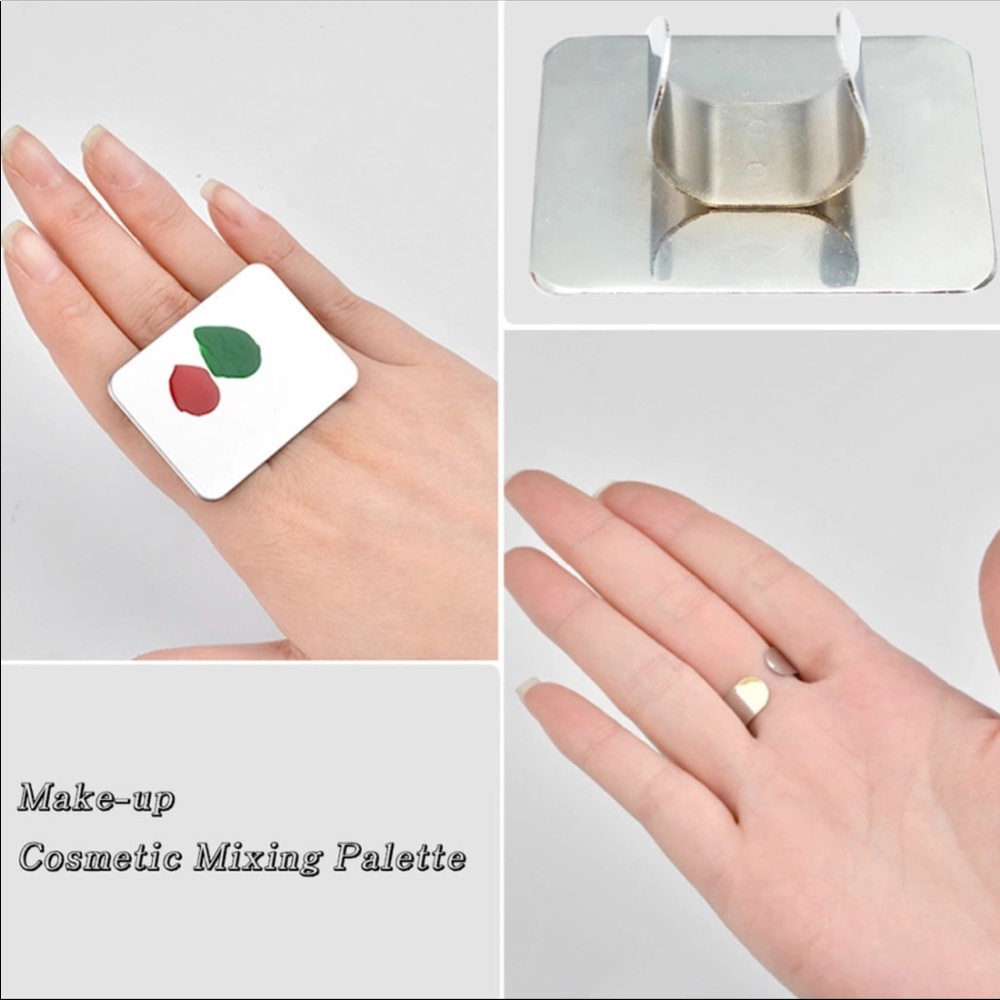 Finger makeup palette